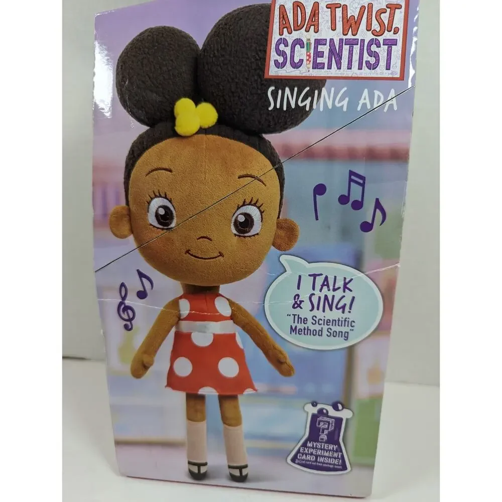 Netflix ADA Twist Scientist Singing & Talking Plush The Scientific Method NIB
